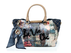 Bársonyos kézitáska La Vie Chic Couture -5