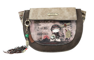 Kis crossbody fedéllel ,Explorer -1
