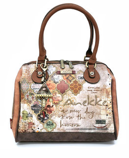 Téglalap alapú kézitáska,Explorer, két fogantyúval-1