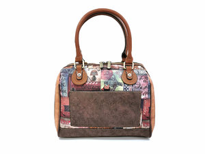 Téglalap alapú kézitáska,Explorer, két fogantyúval-3