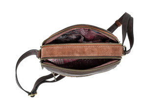 Ovális alapú crossbody kézitáska arabeszk motívumokkal, Egypt-4