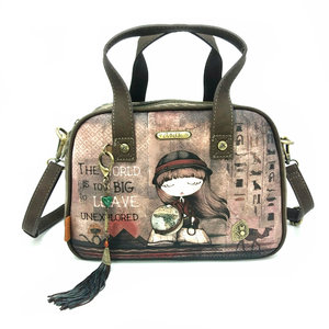 Ovális alapú kézitáska Explorer-1