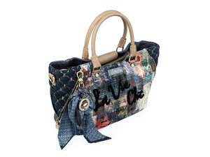 Bársonyos kézitáska La Vie Chic Couture -2