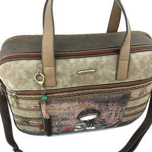 Laptop táska két cipzárra, Explorer-6