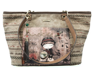 Nagyméretű kézitáska Explorer, két fogantyúval-1