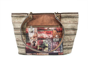 Nagyméretű kézitáska Explorer, két fogantyúval-2