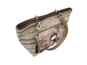 Nagyméretű kézitáska Explorer, két fogantyúval-3