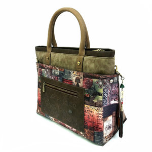 Nagyméretű kézitáska Explorer, fogantyúval és övvel-3