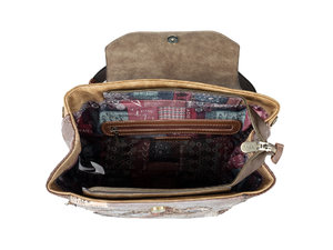 Explorer kis hátizsák,arabeszk motívummal-4