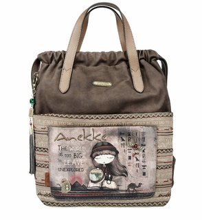 Dizájnos húzózsinóros hátizsák, Explorer-1