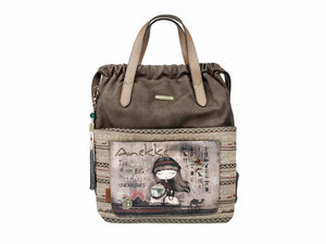 Dizájnos húzózsinóros hátizsák, Explorer-5