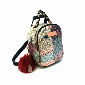 Mini hátizsák Couture, bársony-2