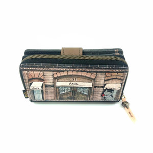 Közepes méretű pénztárca cipzárral Le Boutique Couture-12