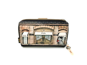 Közepes méretű pénztárca cipzárral Le Boutique Couture-22