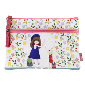 Kozmetika táska Kori Kumi Bon Voyage, két cipzáras-1 Kozmetika táska Kori Kumi Bon Voyage, két cipzáras-1