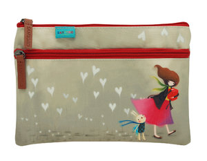 Kozmetika táska Kori Kumi Gift Of Friendship, két cipzáras-1