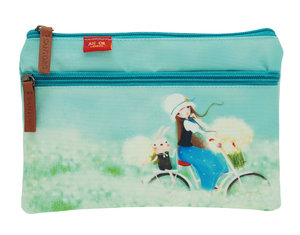 Kozmetika táska Kori Kumi Summertime , két cipzáras-1