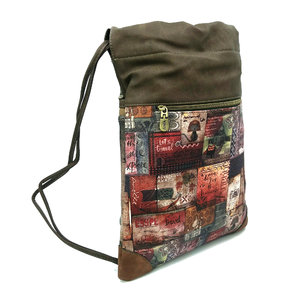 Zsinórral összehúzható táska Egypt-4