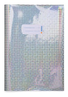 Fedél A4 Glamour ezüst-1