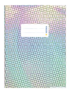 Borító A5 Glamour ezüst-1