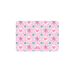 Műanyag alátét A4, Pink flowers-1