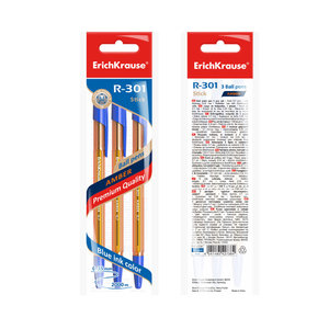 Golyóstoll R-301 Amber Stick 0.7, 3 darabos kiszerelés-3