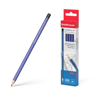 Grafit ceruza Grafica 100 2B ceruza, hatszögletű-1