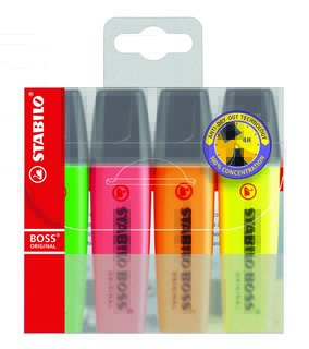 Szövegkiemelő Boss original - 4 darabos készlet-1