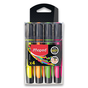 Szövegkiemelő Fluo Peps Max, 4 db-1