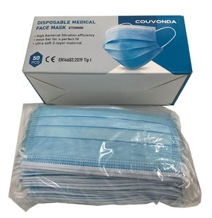 Háromrétegű ET 2000  szájmaszk készlet, 50db/csomag-1