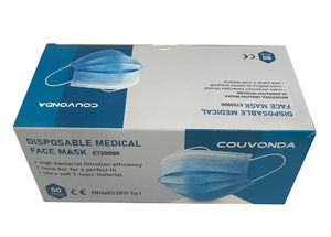 Háromrétegű ET 2000  szájmaszk készlet, 50db/csomag-4