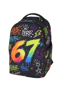 RUKKY ART 67 iskolai hátizsák, 18 l-2
