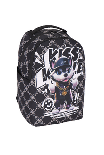 RUKKY ART Kiss iskolai hátizsák, 18 l-3