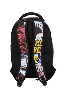 RUKKY ART Raccoon Radio iskolai hátizsák, 20 l-6