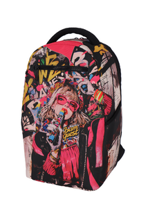 RUKKY ART Retro iskolai hátizsák, 20 l-2