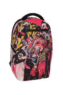 RUKKY ART Retro iskolai hátizsák, 20 l-3