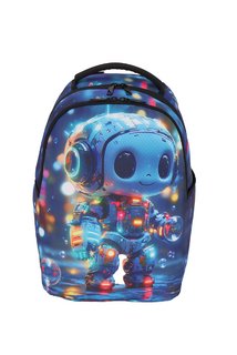 RUKKY ART Robot iskolai hátizsák, 18 l-1