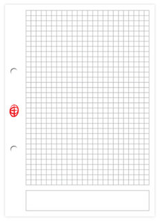 A5-ös jegyzettömb, 50 lap, színes szélekkel-1