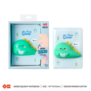SQUISHY mini jegyzetfüzet DINO 96 oldalas-2