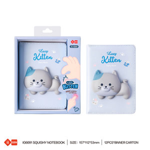 SQUISHY mini jegyzetfüzet CAT 96 oldalas-2