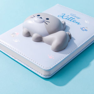 SQUISHY mini jegyzetfüzet CAT 96 oldalas-7