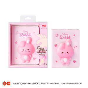 SQUISHY mini jegyzetfüzet Bunny 96 oldalas-2