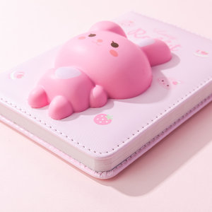 SQUISHY mini jegyzetfüzet Bunny 96 oldalas-7