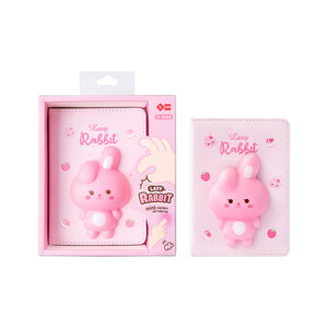SQUISHY mini jegyzetfüzet Bunny 96 oldalas-1