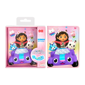 Gabby's Dollhouse Squishy jegyzetfüzet Autó-1