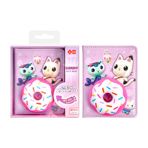 Gabby's Dollhouse Squishy jegyzetfüzet Fánk-1