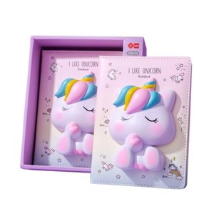 SQUISHY notebook Egyszarvú 128 oldal-9
