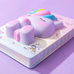 SQUISHY notebook Egyszarvú 128 oldal-14