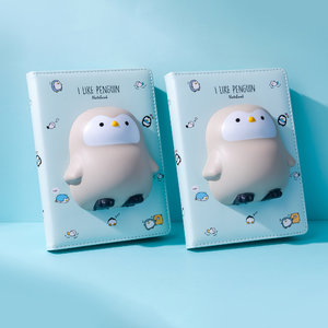SQUISHY jegyzetfüzet Penguin 128 oldal-4