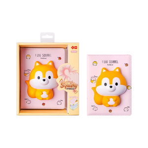 SQUISHY füzet mókus, 128 oldal-1